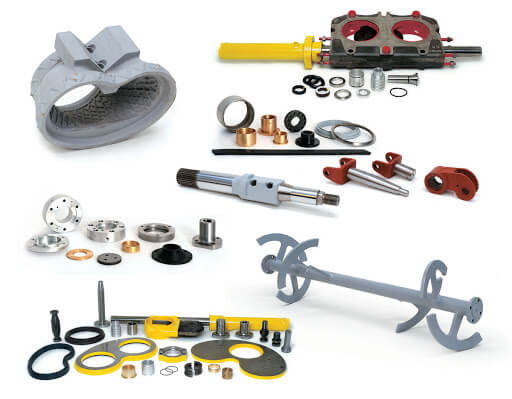 قطعات و محور همزن مجموعه کامل راک